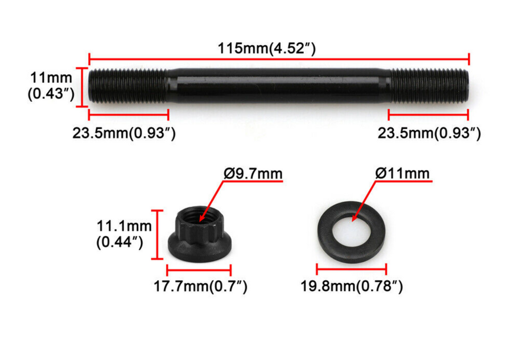 Performance Cylinder Head Stud Kit For Toyota Supra 3.0L 2JZ-GE 2JZ-GTE 2JZ 203-4205 - Bull Boost Performance