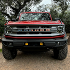 2021-2023+ Ford Bronco Stock Plastic Bumper Dual Light Mount By Gatekeeper Off-Road
