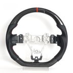 LED Real Carbon Fiber Steering Wheel for Subaru WRX STI S209 2015-2021