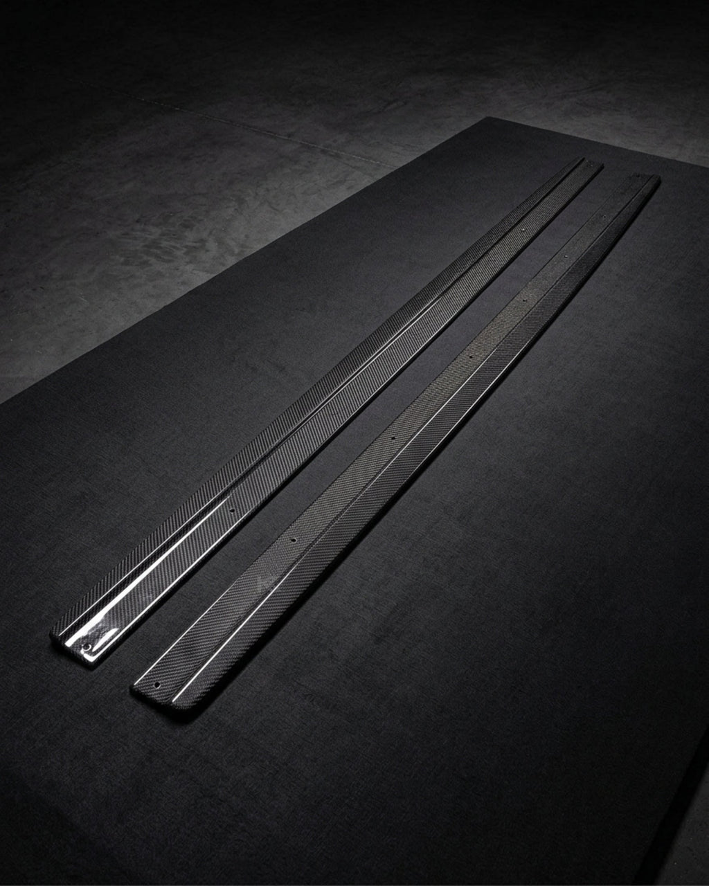 Audi RS6 C7 Carbon Fiber Side Skirt Extensions – 4G Avant (2013–2018)