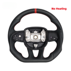 Leather Steering Wheel for Dodge Charger Challenger 2015-2025 Heated