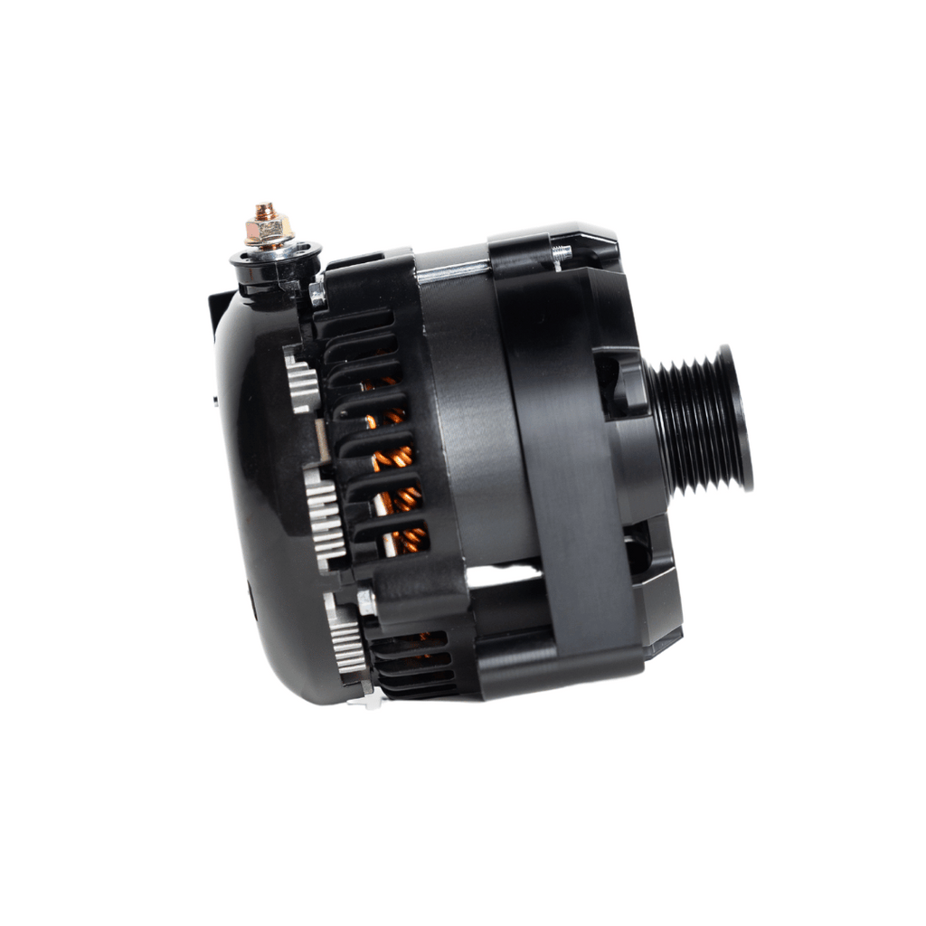 1996-2024 GM Billet High Output Alternator (Black) by JS Alternators
