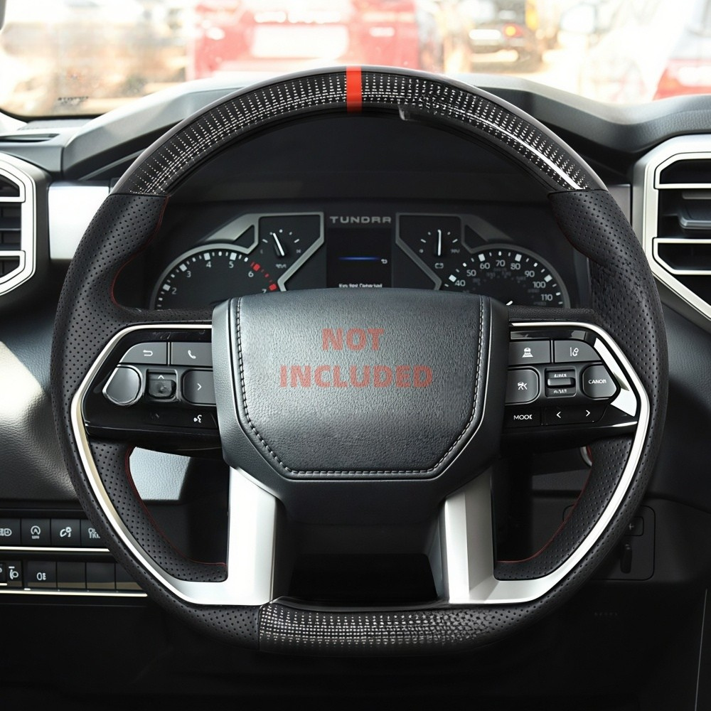 Carbon Fiber Steering Wheel for Toyota Tacoma / Tundra / Sequoia 2023-2026
