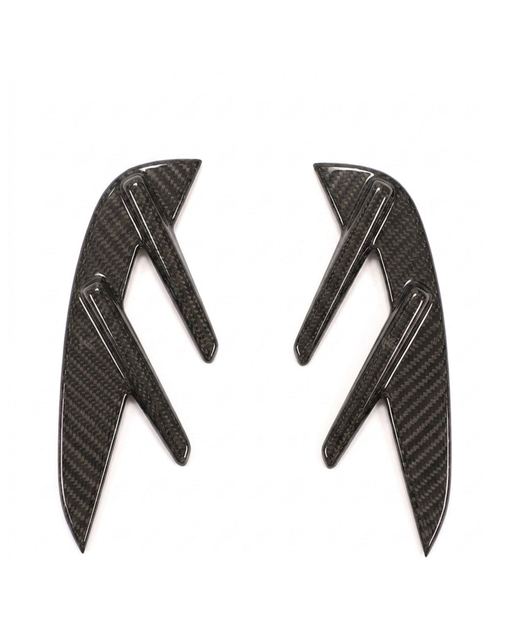 Dry Carbon Fiber Front Fender Vent Trim Set – BMW G80 M3 Competition (2021+)