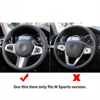 Real Carbon Fiber M Sport Steering Wheel for BMW G30 G32 G38 G11 G12 G14 G15 G05 & G07 (Non-Heated)