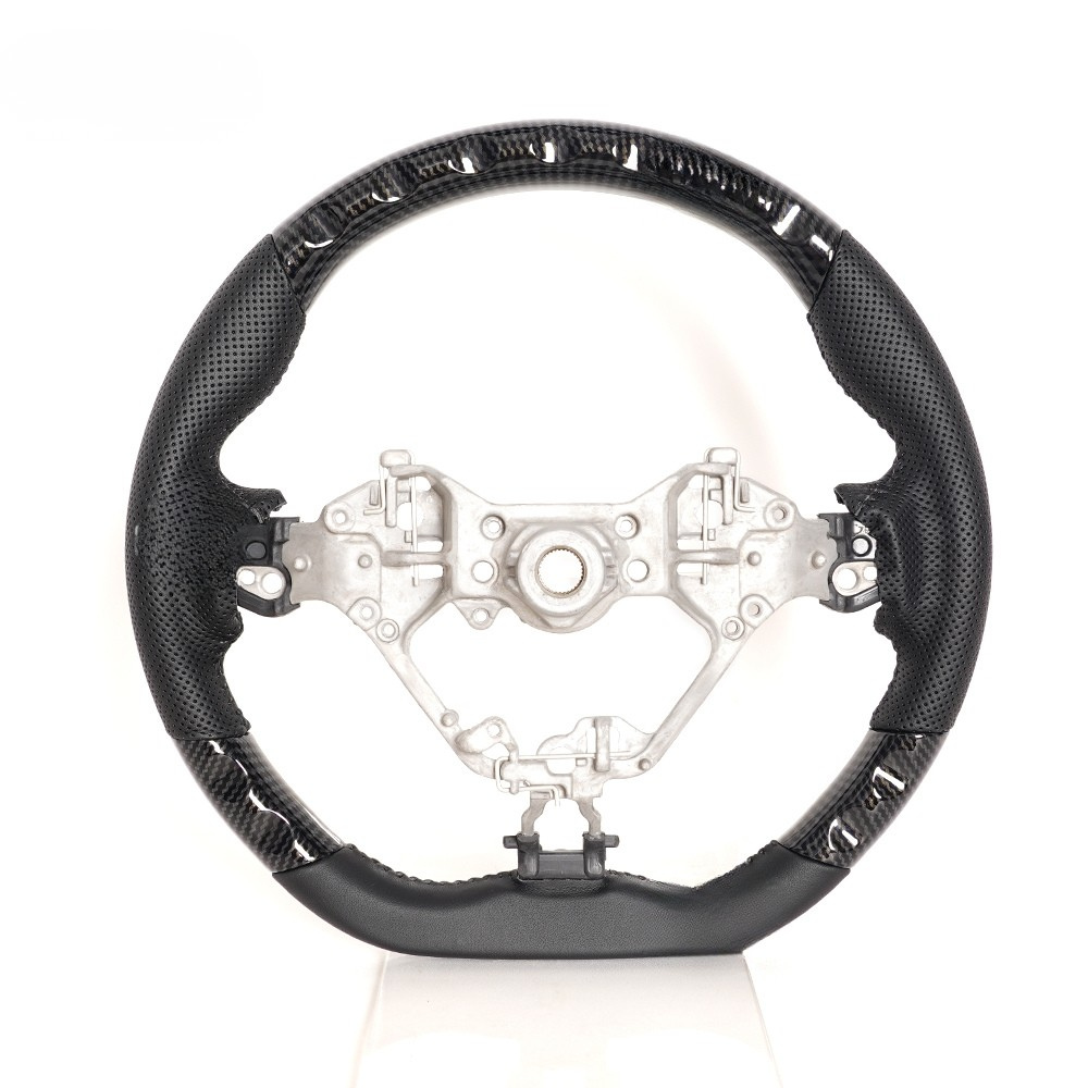 Hydro-Dip Carbon Fiber Steering Wheel for Subaru BRZ Toyota GT86 AE86 2017-2025