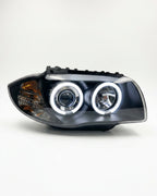 BMW 1 Series 120i 118i E87 Angel Eyes LED Headlights (2005-2011)