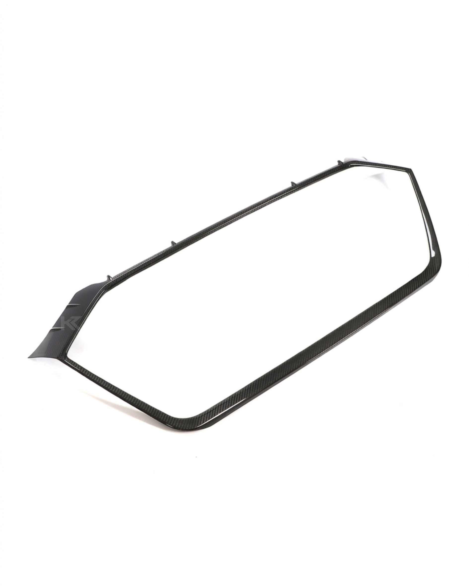 Audi RS6 C8 Avant Pre-Preg Dry Carbon Fiber Front Grille Insert Trim Cover 2019 - 2021