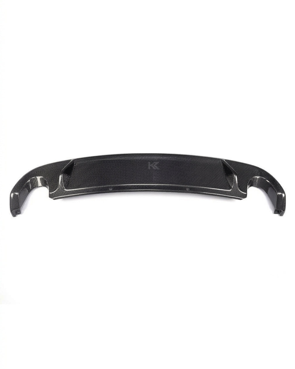 VW Golf MK6 GTI Carbon Fiber Rear Diffuser – Gloss Black (2010–2013)