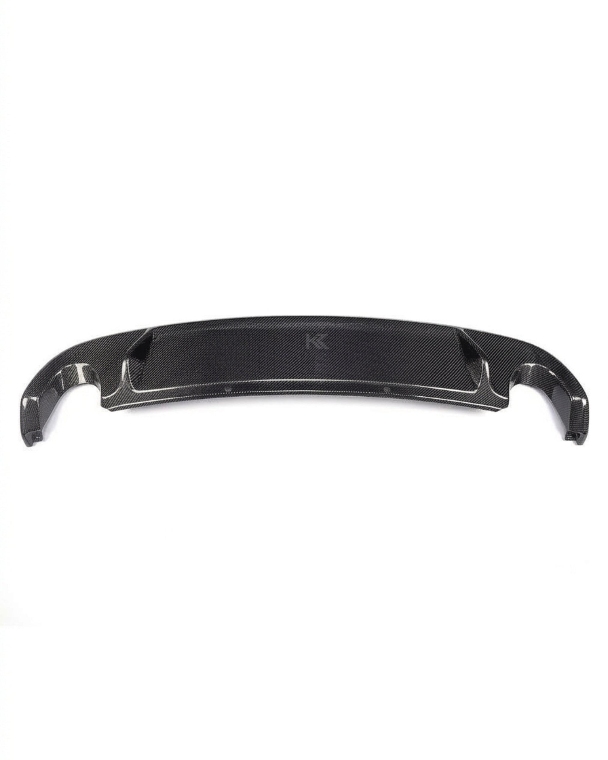 VW Golf MK6 GTI Carbon Fiber Rear Diffuser – Gloss Black (2010–2013)