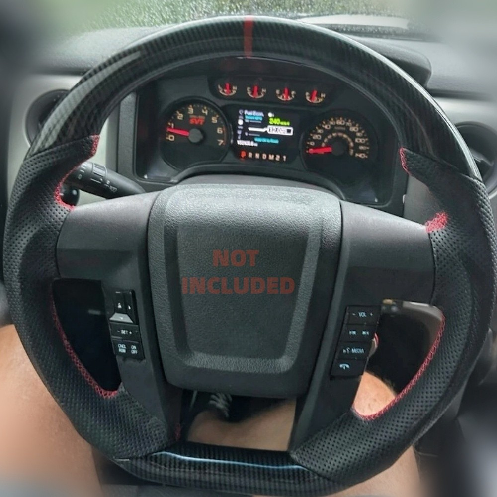 Hydro Carbon Steering Wheel for Ford F-150 SVT 2009-2014