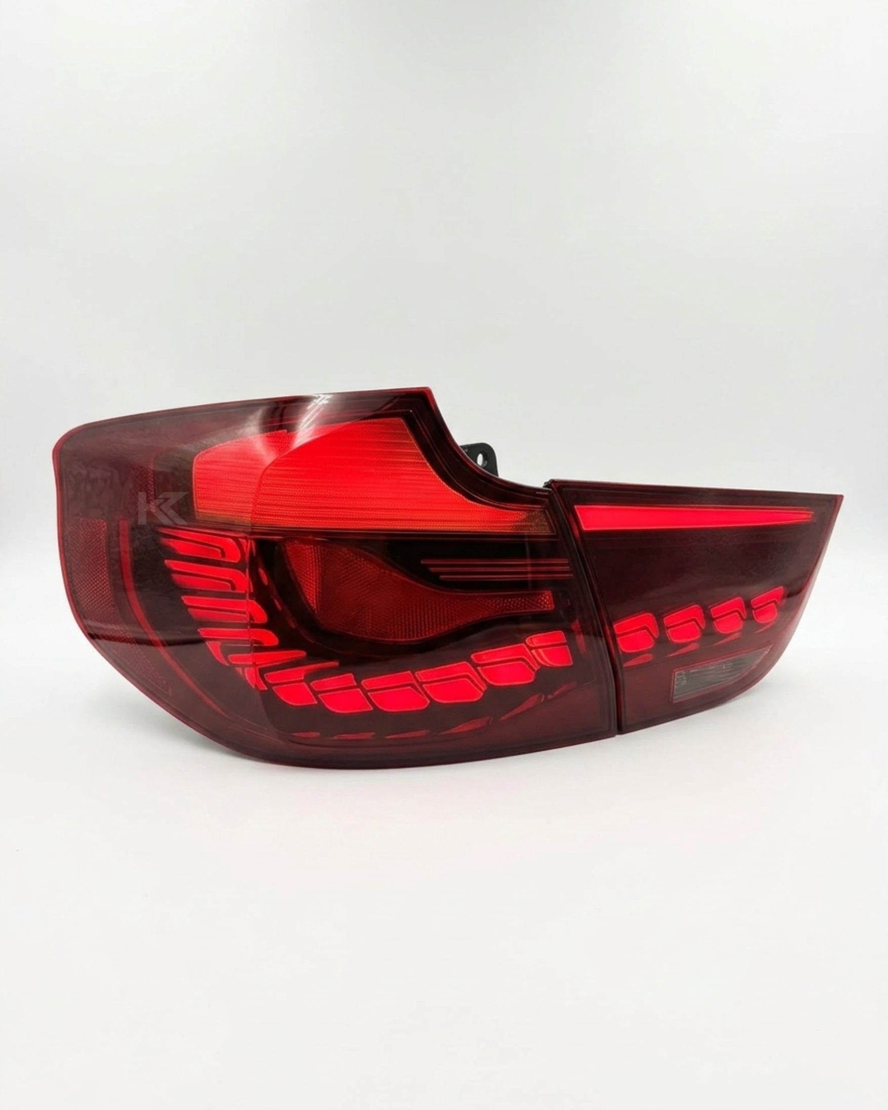 BMW 3-Series F34 Gran Turismo (GT) Red /or/ Smoke GTS OLED Style Tail Lights 2012-2016