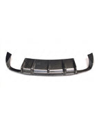 Audi S3 8V Sedan Carbon Fiber RS Style Rear Bumper Diffuser 2015 - 2016
