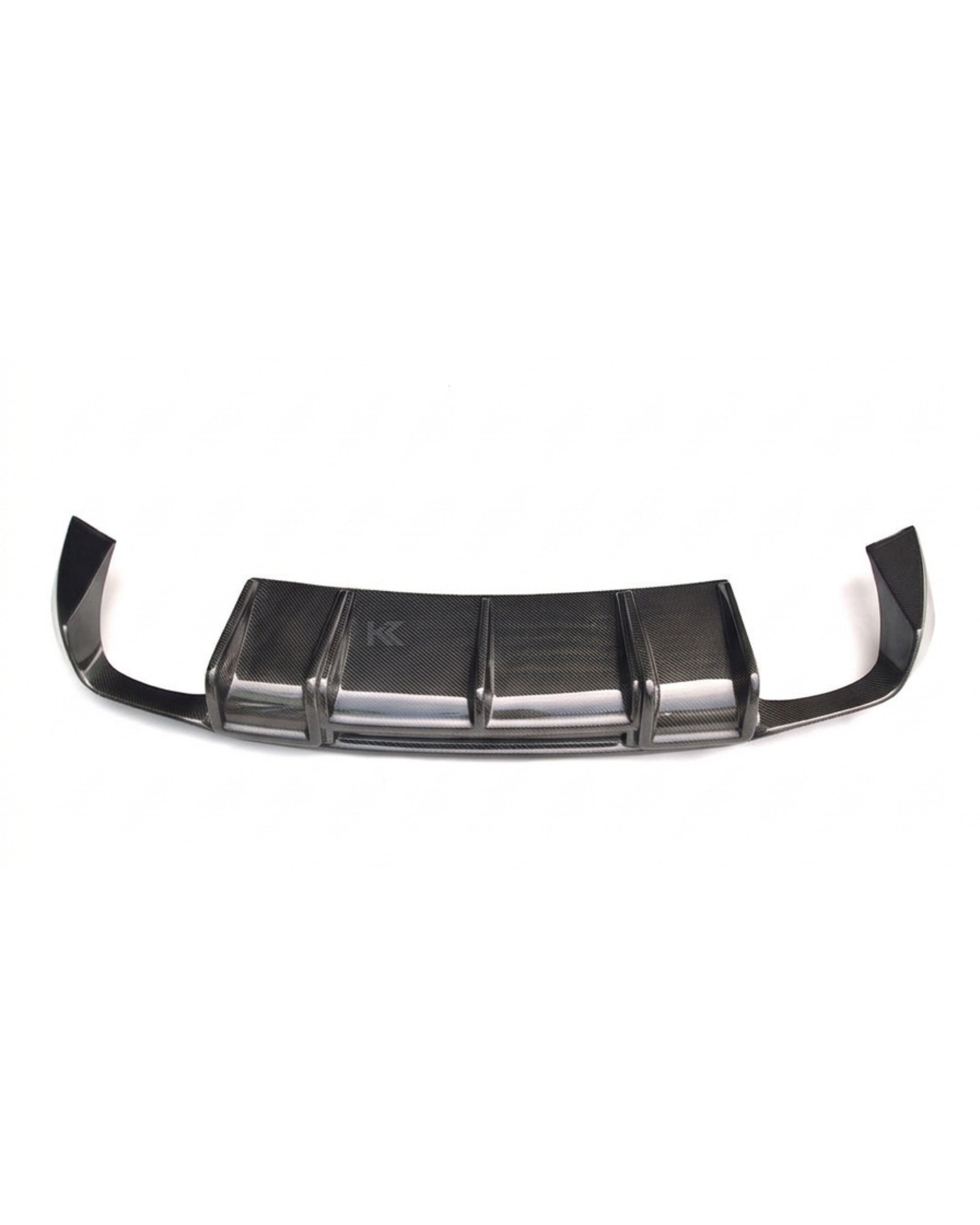 Audi S3 8V Sedan Carbon Fiber RS Style Rear Bumper Diffuser 2015 - 2016