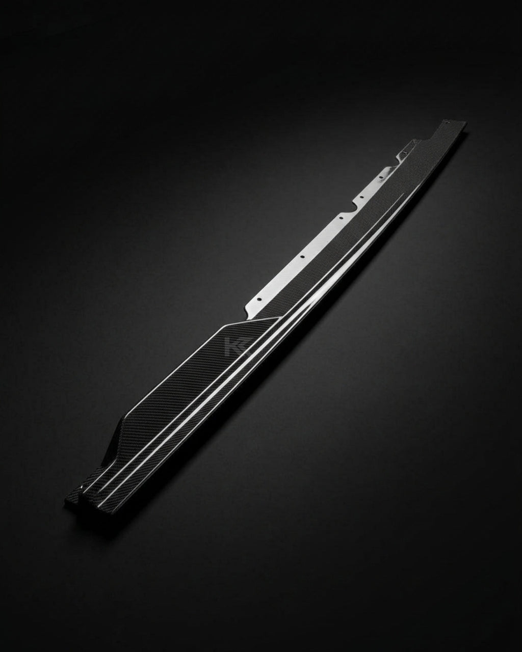 Audi R8 V10 Coupe 4S Gen 2 Facelift Prepreg Dry Carbon Fiber Side Skirts Extensions 2019 - 2023