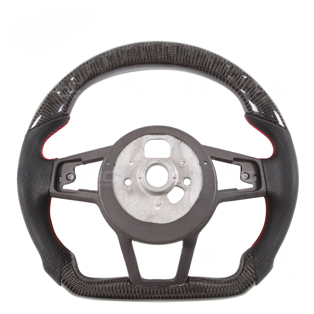 Audi R8 TT TTS LED RPM Carbon Fiber Steering Wheel 2018-2021