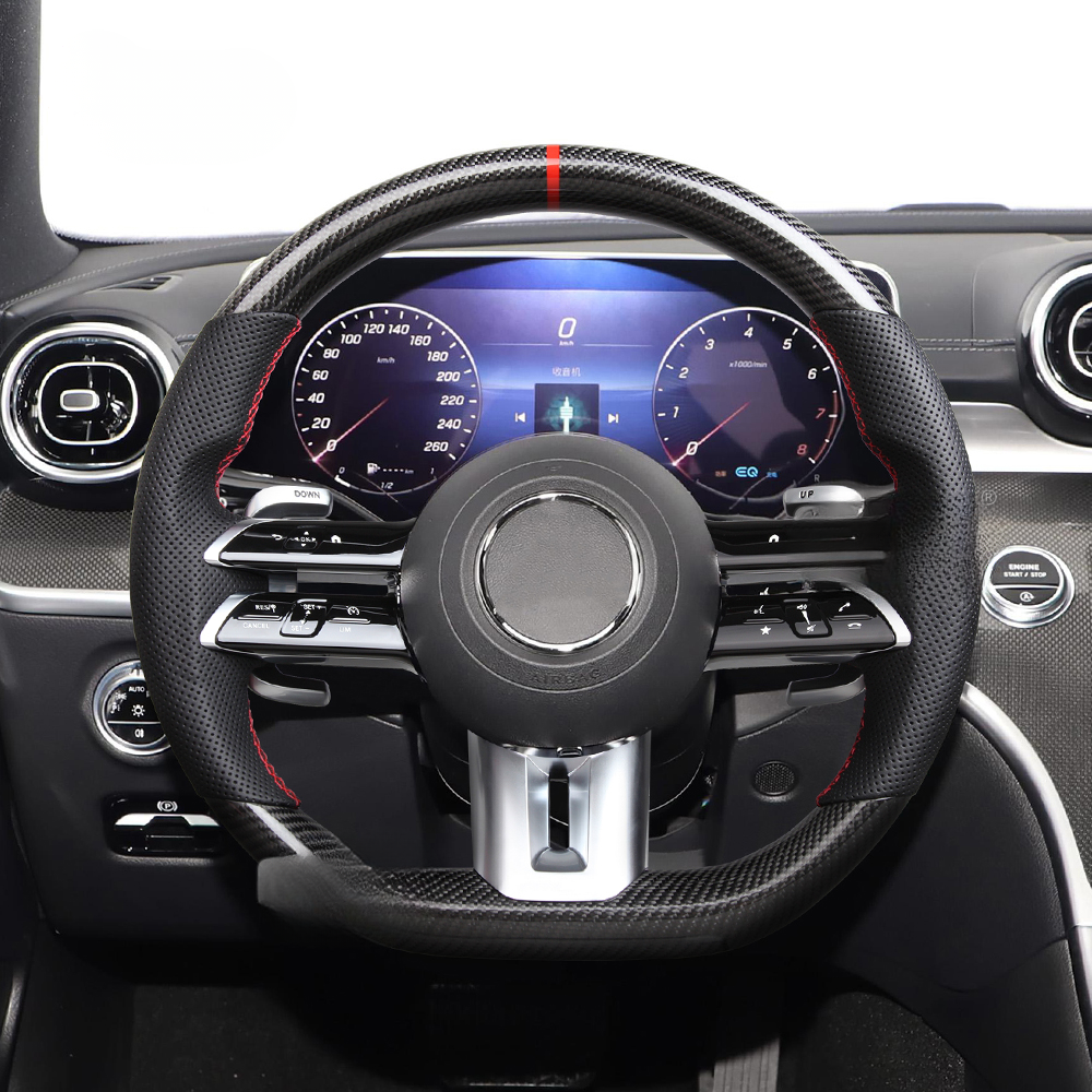 Carbon Fiber Steering Wheel for Mercedes AMG 2021+
