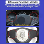 Carbon Fiber Steering Wheel for BMW E90 E92 E93 Manual