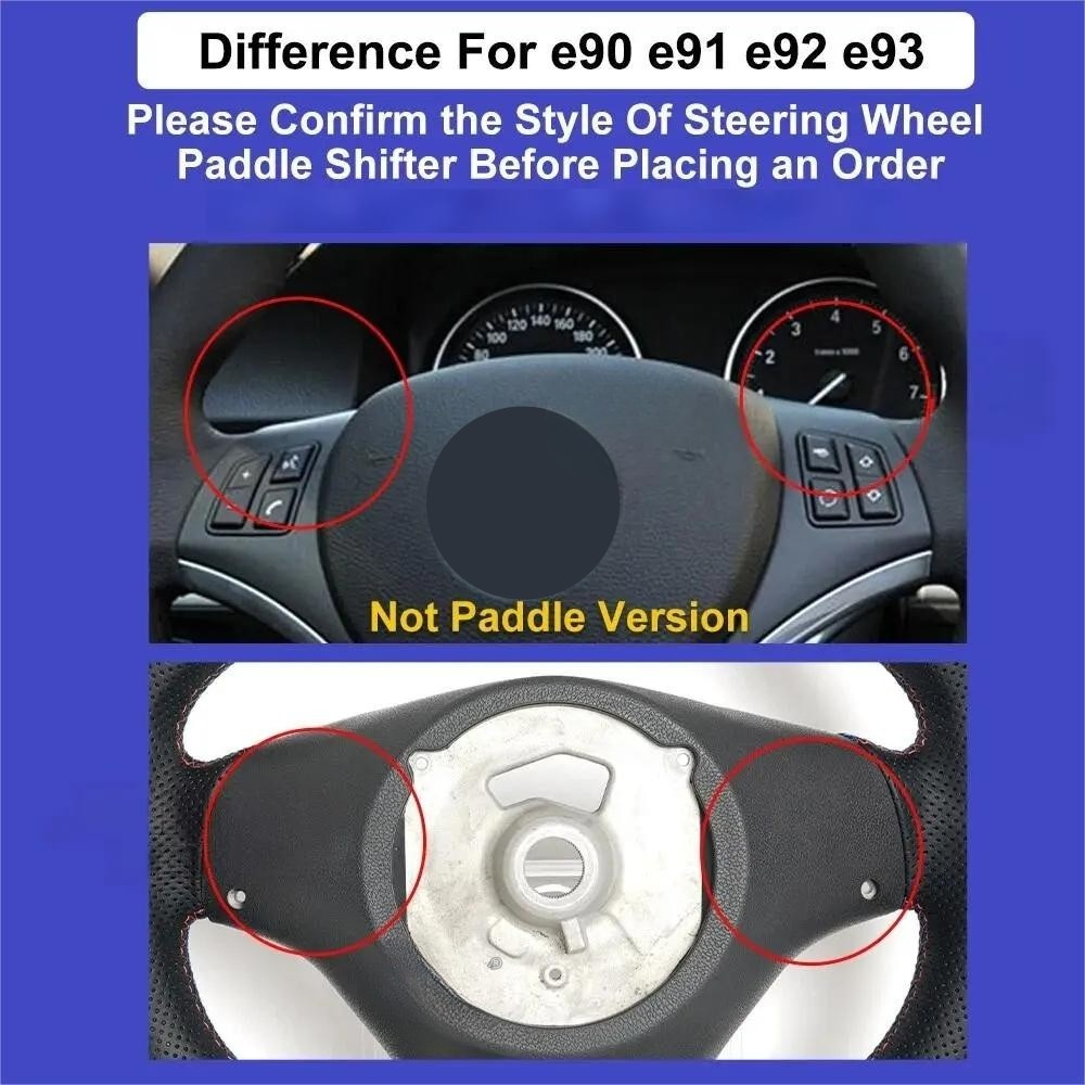 Carbon Fiber Steering Wheel for BMW E90 E92 E93 Manual