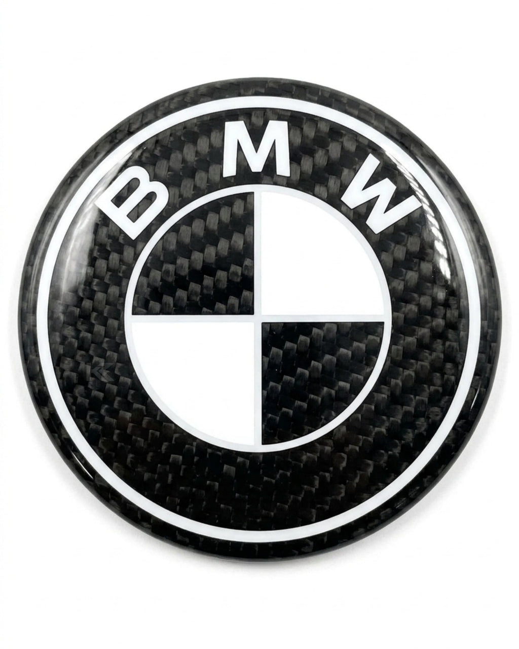 BMW Roundel Emblem Covers - Full Carbon Fiber