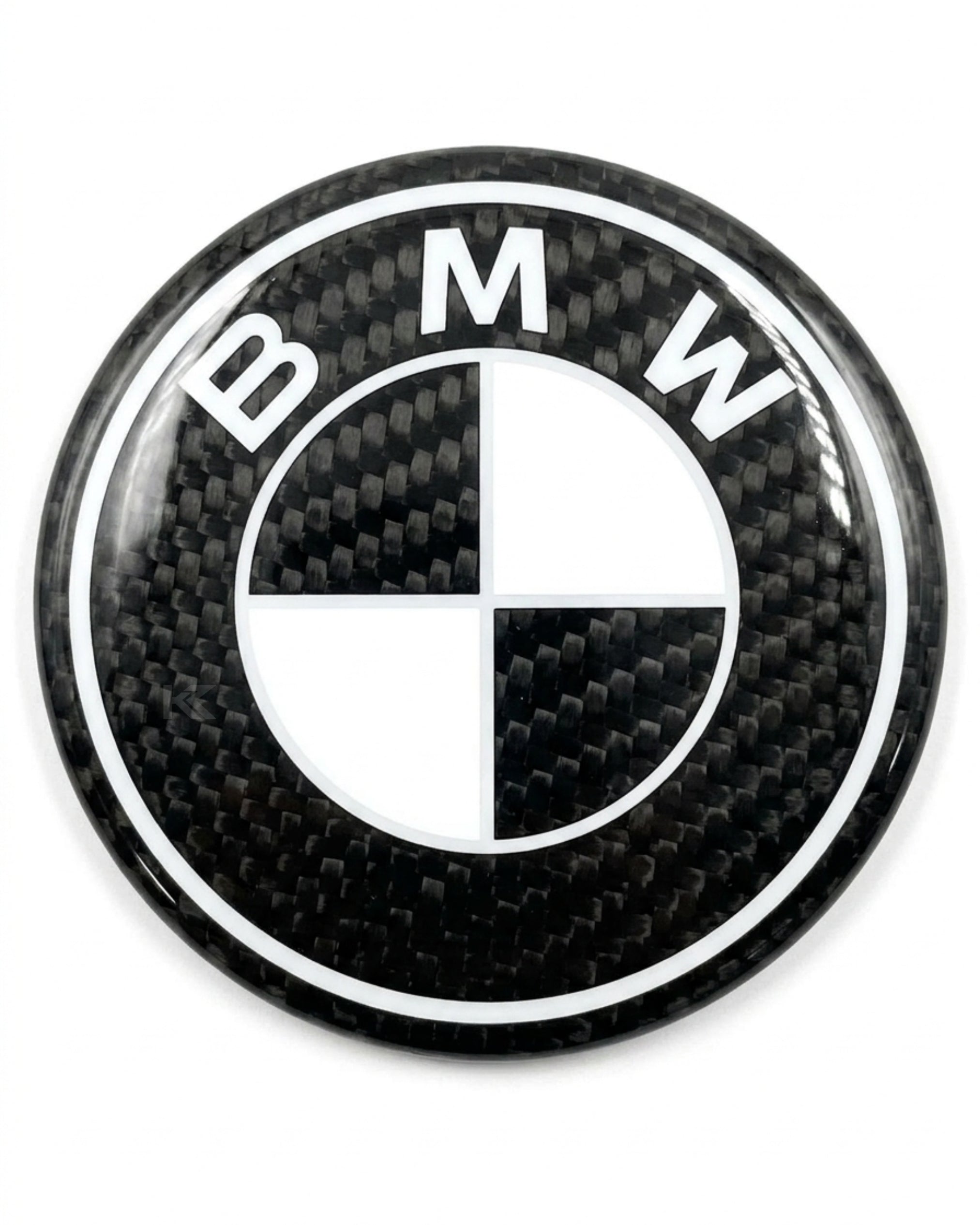 BMW Roundel Emblem Covers - Full Carbon Fiber
