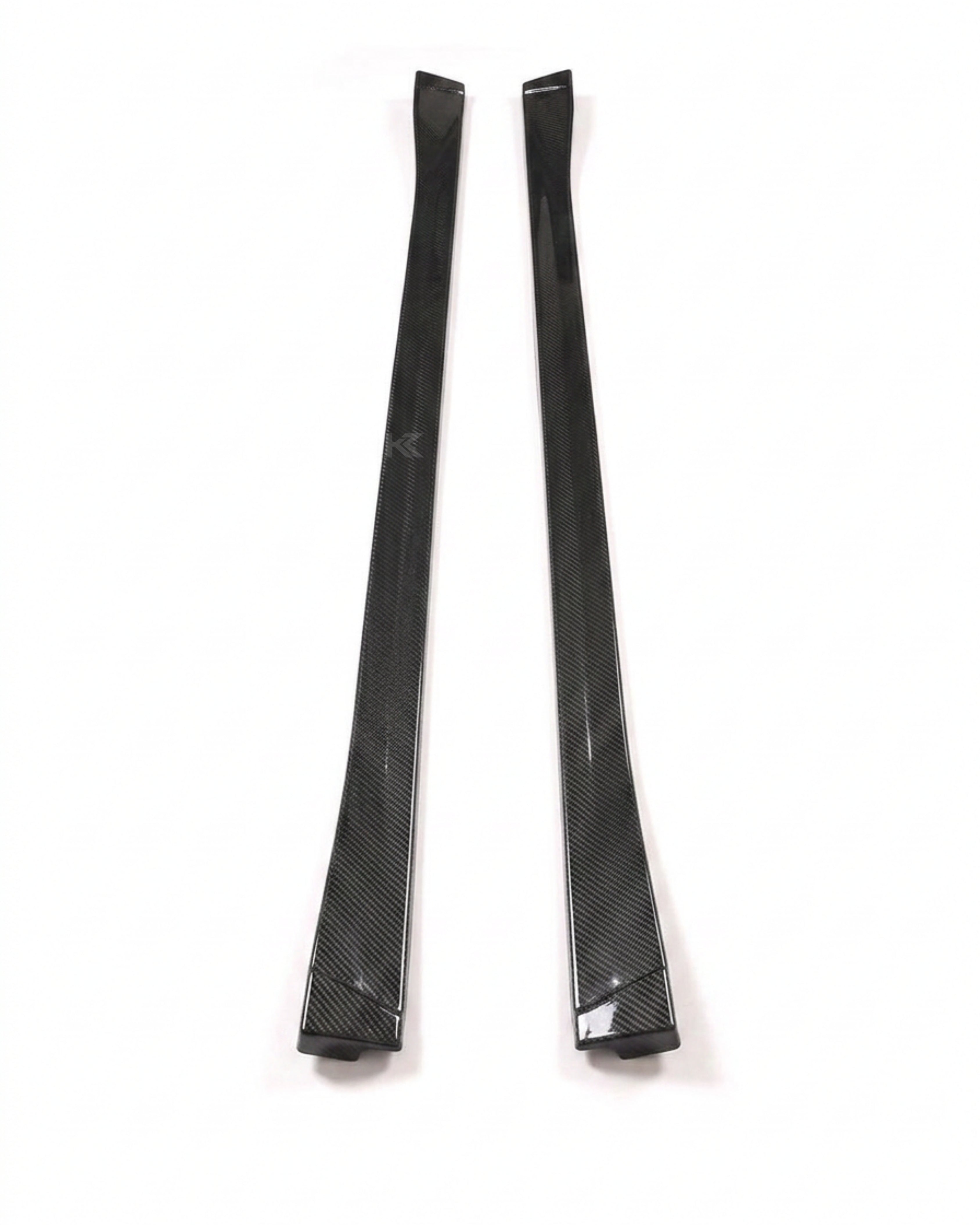 Carbon Fiber Side Skirt Extensions for VW Transporter T6 / Multivan / Caravelle (2015–2020)