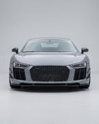 Audi R8 V10 Coupe 4S Gen 2 Carbon Fiber Custom-Style Front Bumper Lip Splitter Set 2016 - 2018