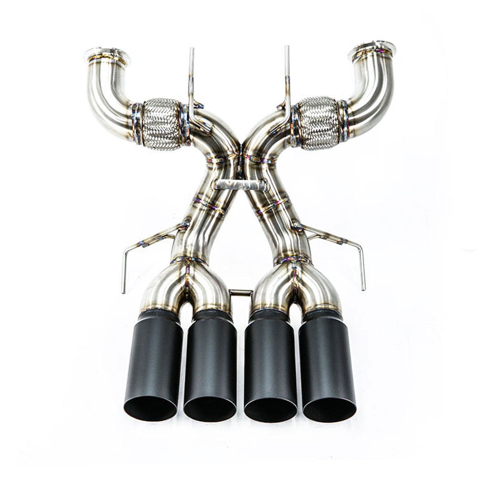 Titanium X Pipe Catback Exhaust System For McLaren 765LT 4.0T V8 - Bull Boost Performance