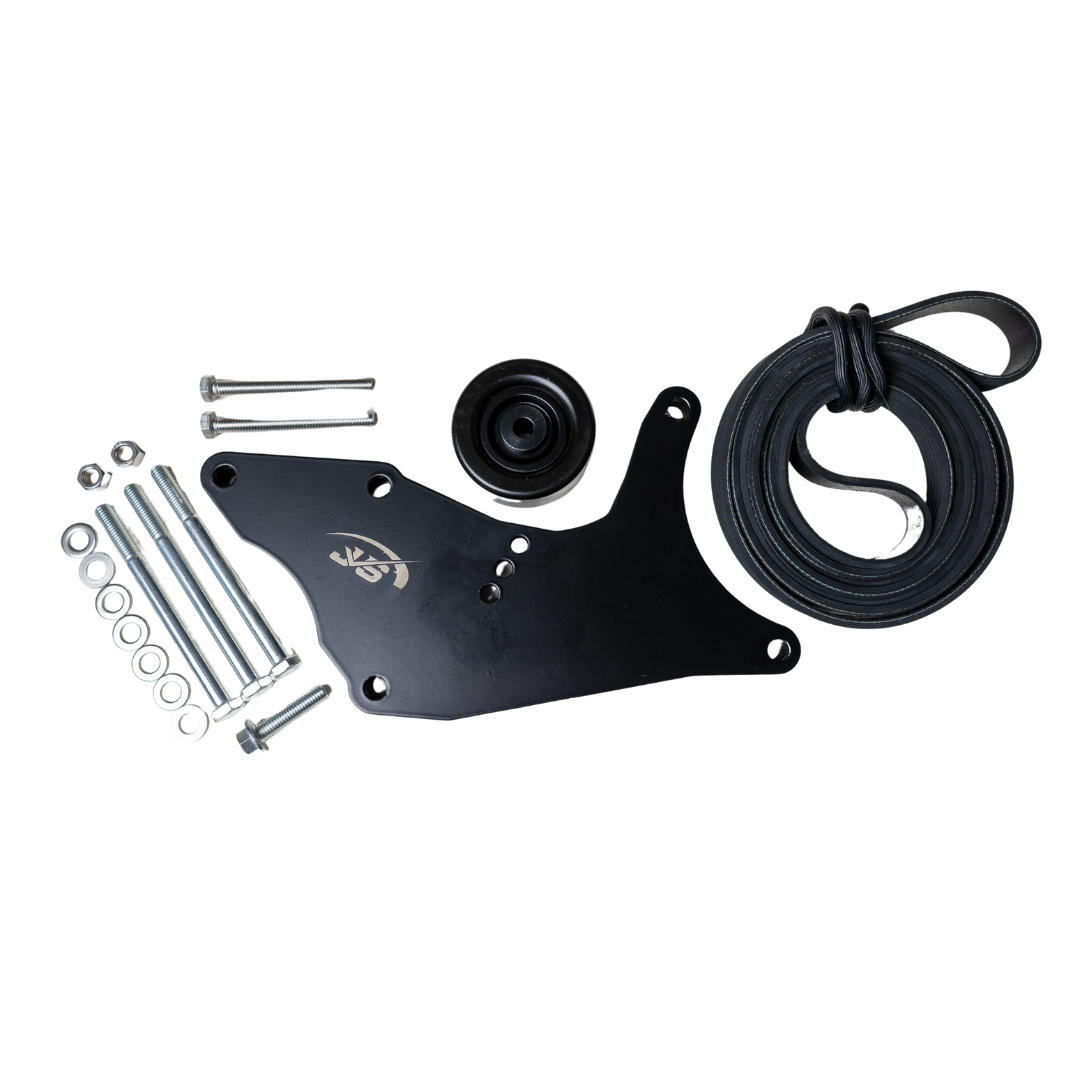 Dual Alternator Bracket Kit – 1999-2013 Chevy 4.8L, 5.3L, 6.0L, 6.2L V8 Vortec Engines by JS Alternators