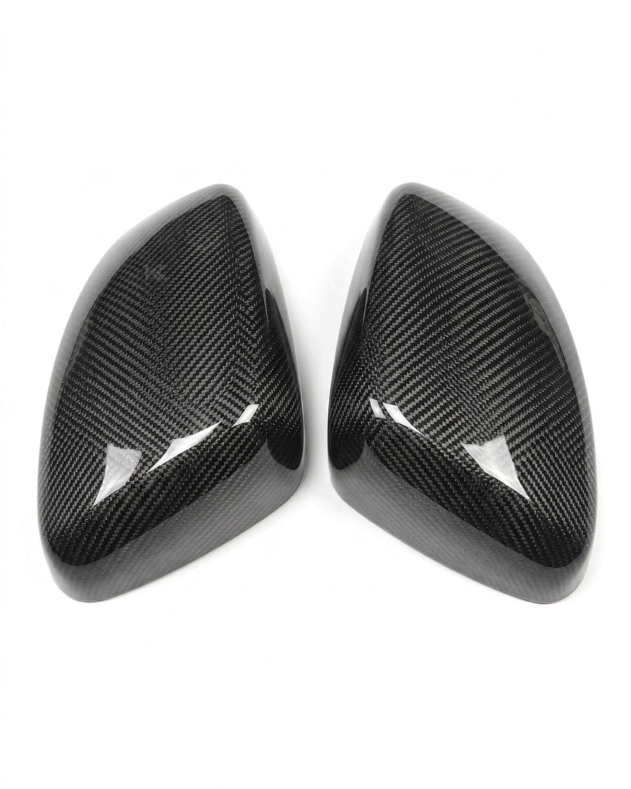 Audi A3 8V / S3 / RS3 Carbon Fibre Side Wing Mirror Covers Without Side Assist 2016