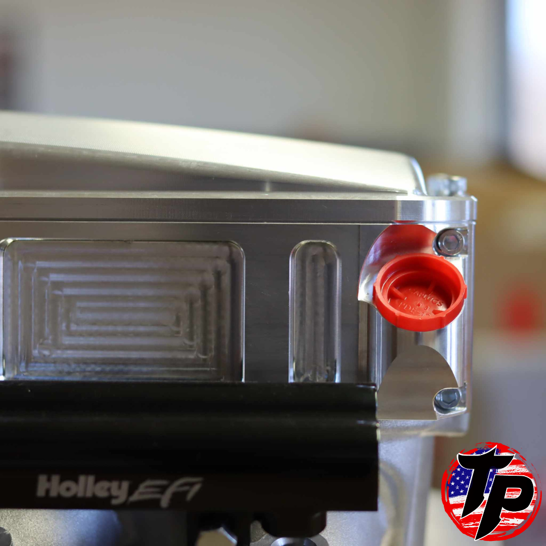Tick 1500hp Ultra Low Profile Billet Air-to-Water Intercooler for Holley Ram Intakes By Tick Performance