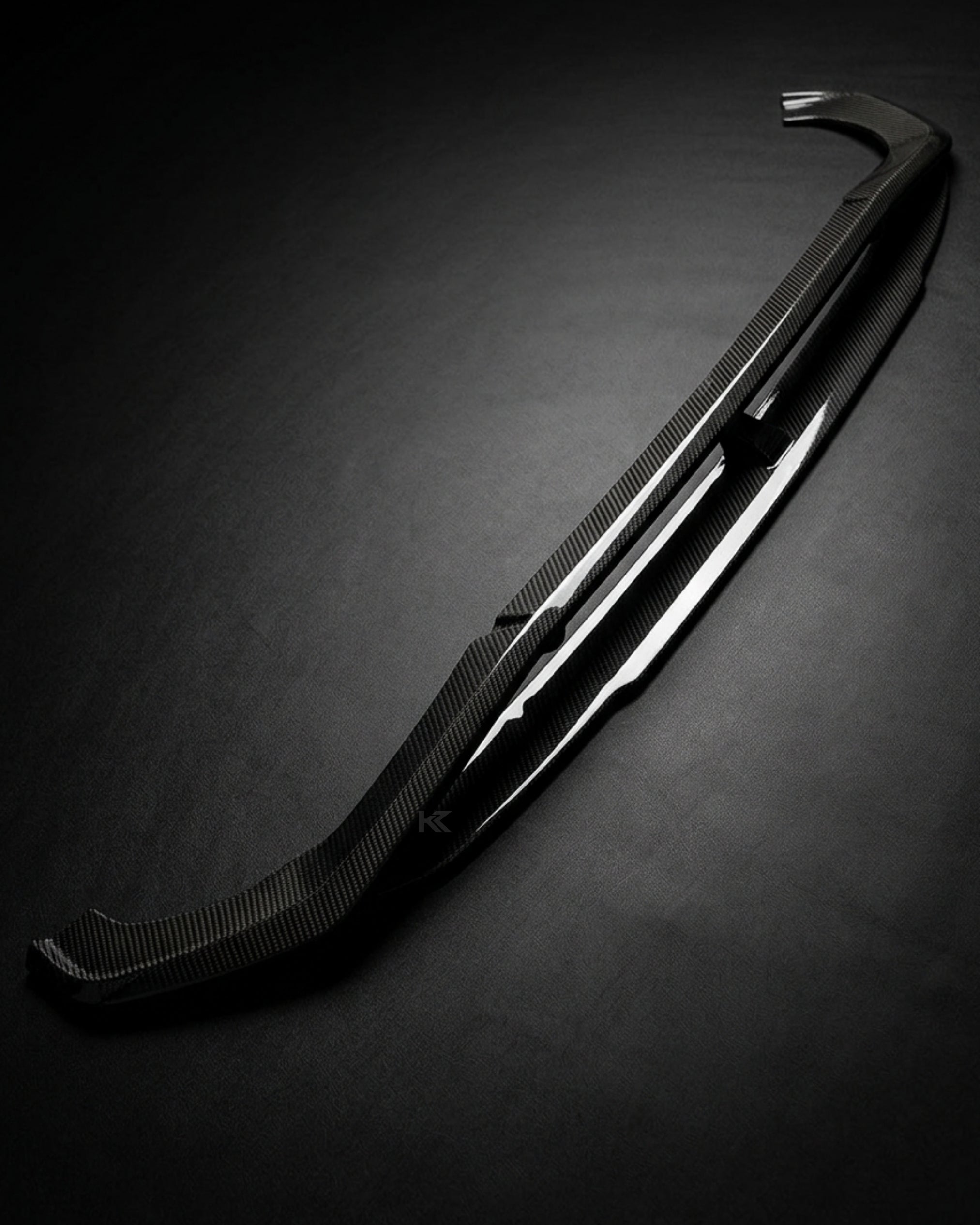 Audi A4 B9 S-Line / S4 B9 Sedan (2020-2021) Carbon Fiber Front Lip – 2PC Facelift Bumper Splitter