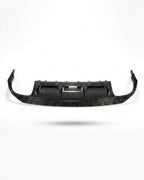 Audi A3 8V S-Line Sedan Carbon Fiber Gloss Black Rear Bumper Diffuser Lip 2016