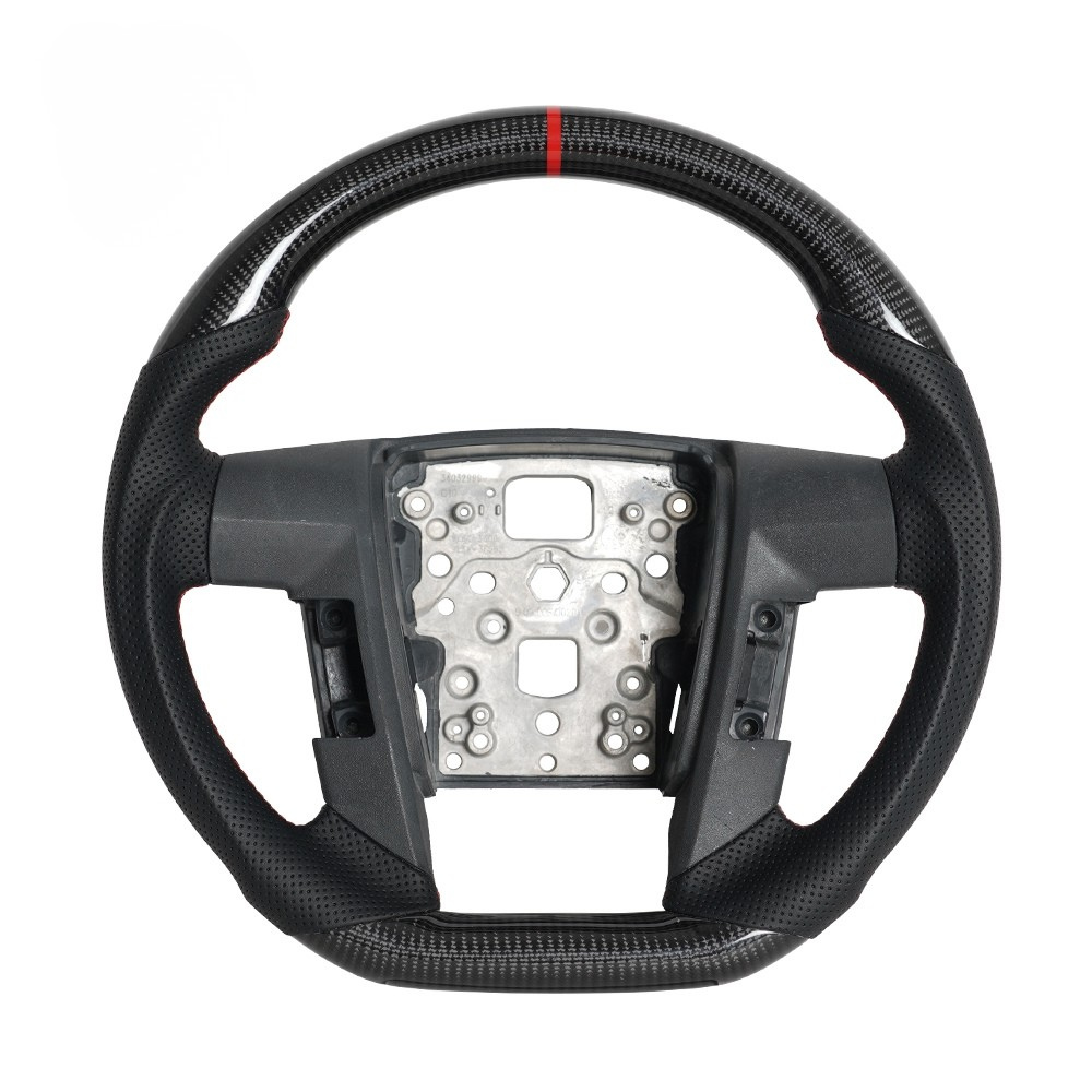 Real Carbon Fiber Steering Wheel for Ford F-150 & Raptor 2009-2014
