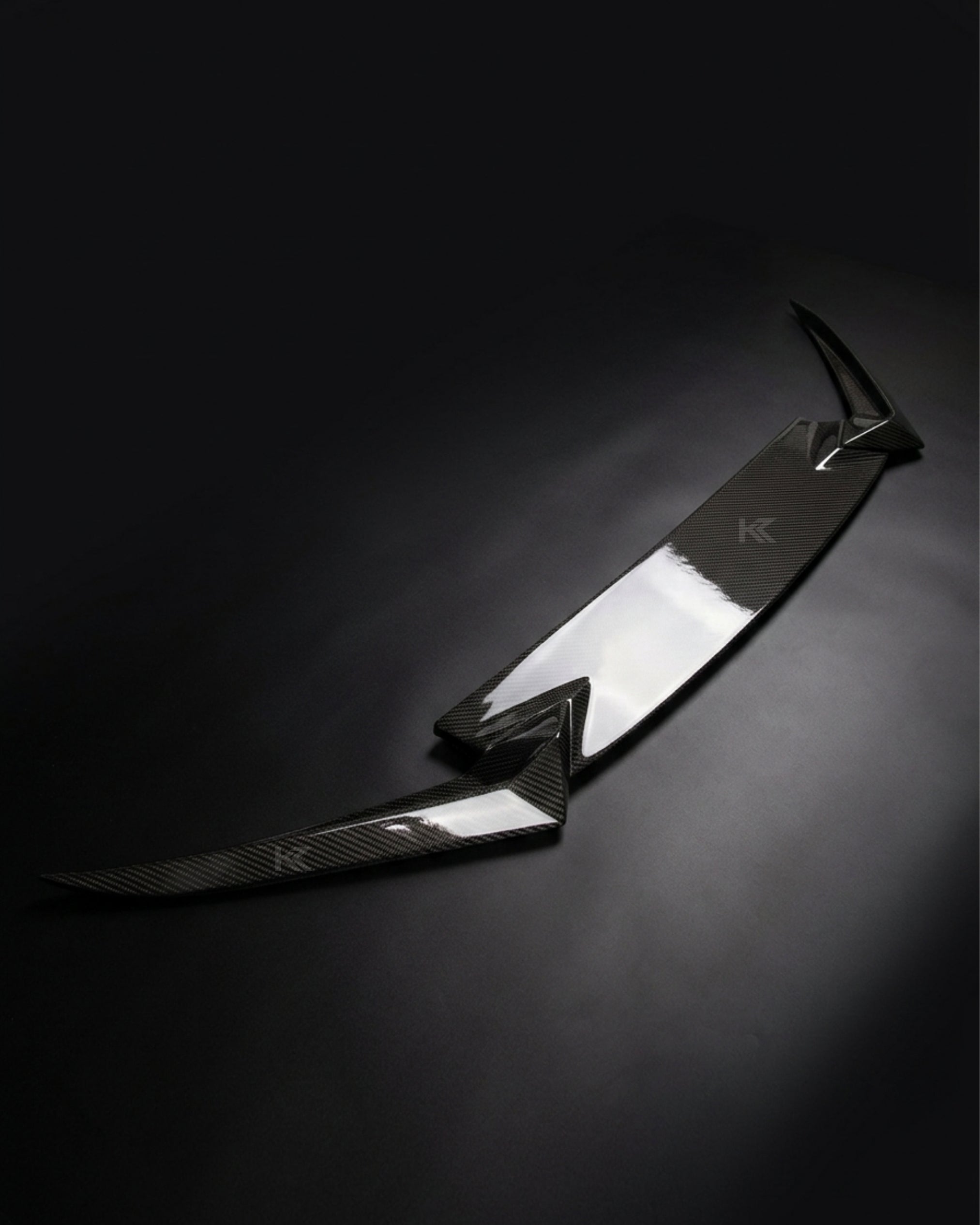 VW Golf MK6 R (R20) Carbon Fiber Front Lip – 3PC Splitter Kit (2012–2016)