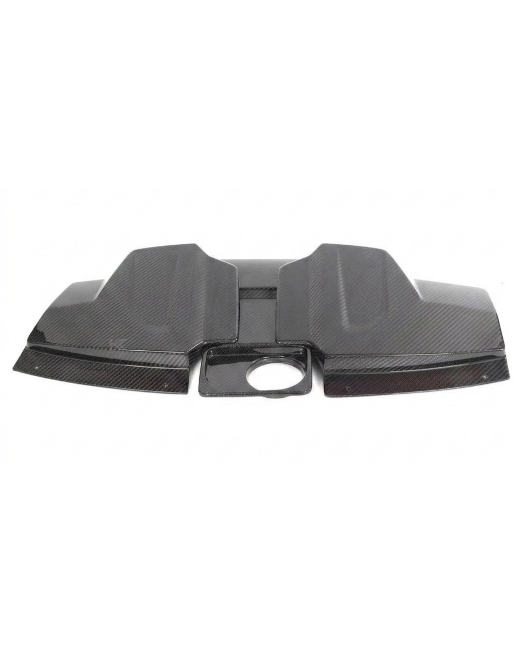 Audi R8 V10 4S Dry Carbon Fiber Engine Bay Cover Kit – 3 Piece Set (2017–2023)