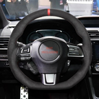 Suede Carbon Fiber Steering Wheel for Subaru WRX STI S209 2015-2021