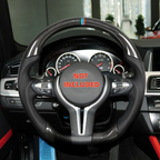 Real Carbon Fiber M Sport Steering Wheel for BMW 5 Series, 6 Series, 7 Series, M5 & M8