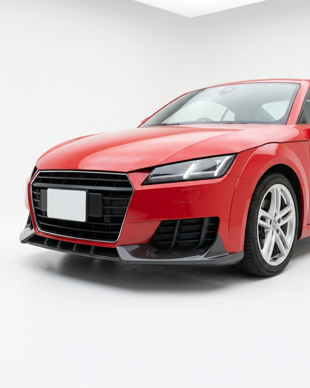 Audi TT MK3 (8S) Carbon Fiber Front Lip – Coupe Splitter (2015–2019)