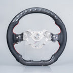 Real Carbon Fiber LED Steering Wheel for Nissan Z Fairlady 400Z RZ34 2023–2026 with Perforated Leather Grip