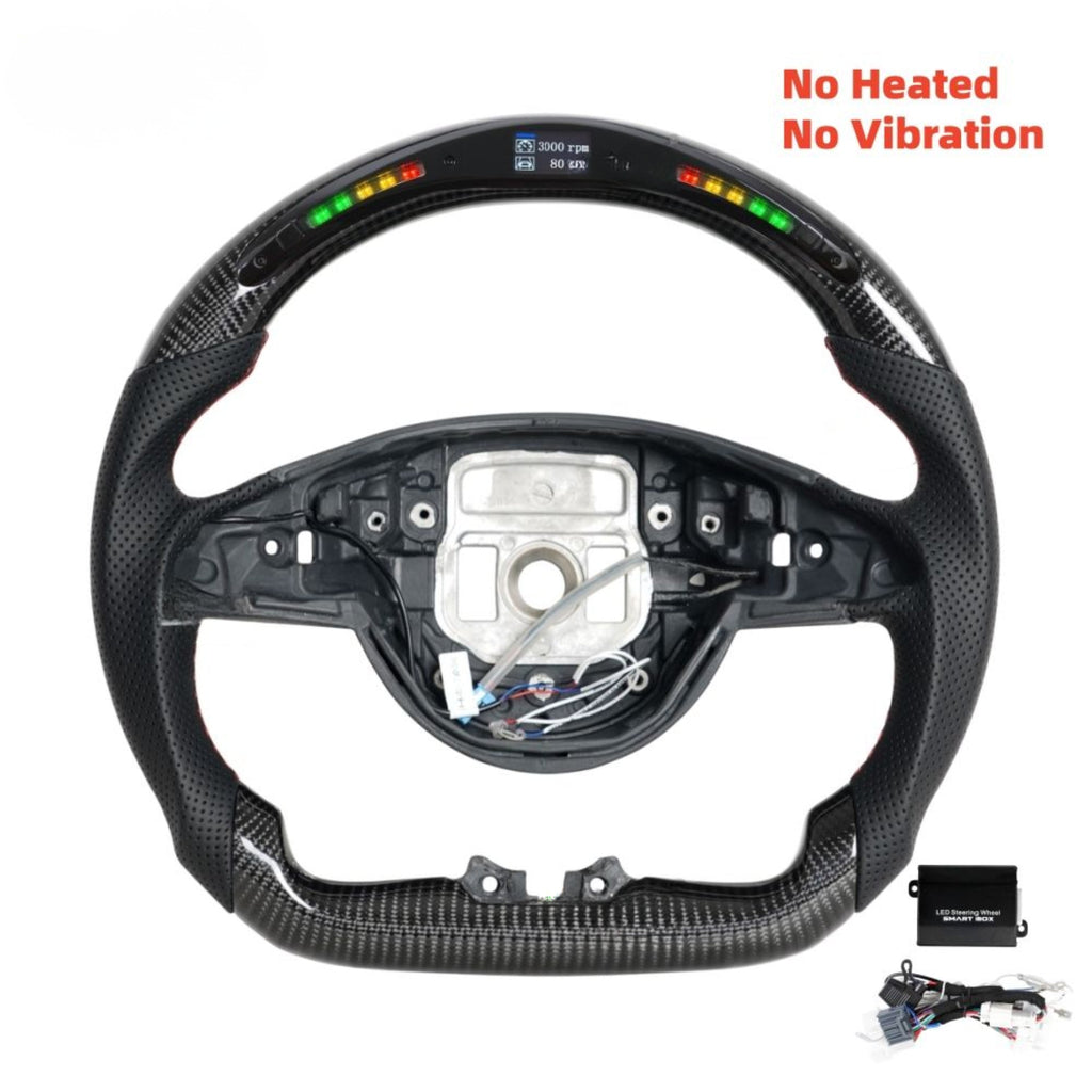 LED Carbon Fiber Steering Wheel for Mercedes-Benz C-Class / CLA / E-Class 2016+