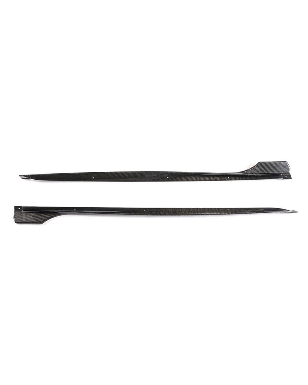 Audi A5 / S5 B9 4-Door Sedan Carbon Fiber Side Skirt Extensions 2017 - 2019