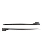 Audi A5 / S5 B9 4-Door Sedan Carbon Fiber Side Skirt Extensions 2017 - 2019