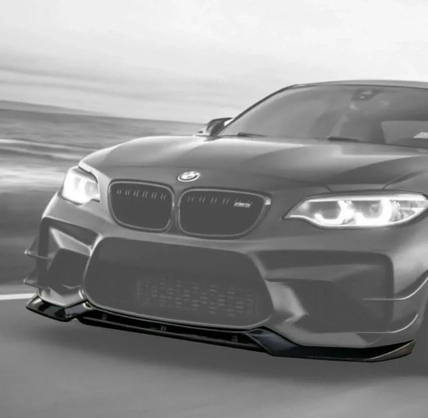 BMW 2 Series F87 M2/M2C K2 Carbon Fiber Front Lip (2016 - 2019)