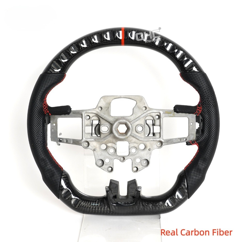 Carbon Fiber Steering Wheel for Ford Mustang 2015-2017