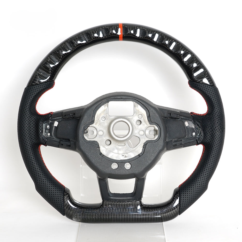 Carbon Fiber Steering Wheel for VW Golf 7 GTI R Mk7