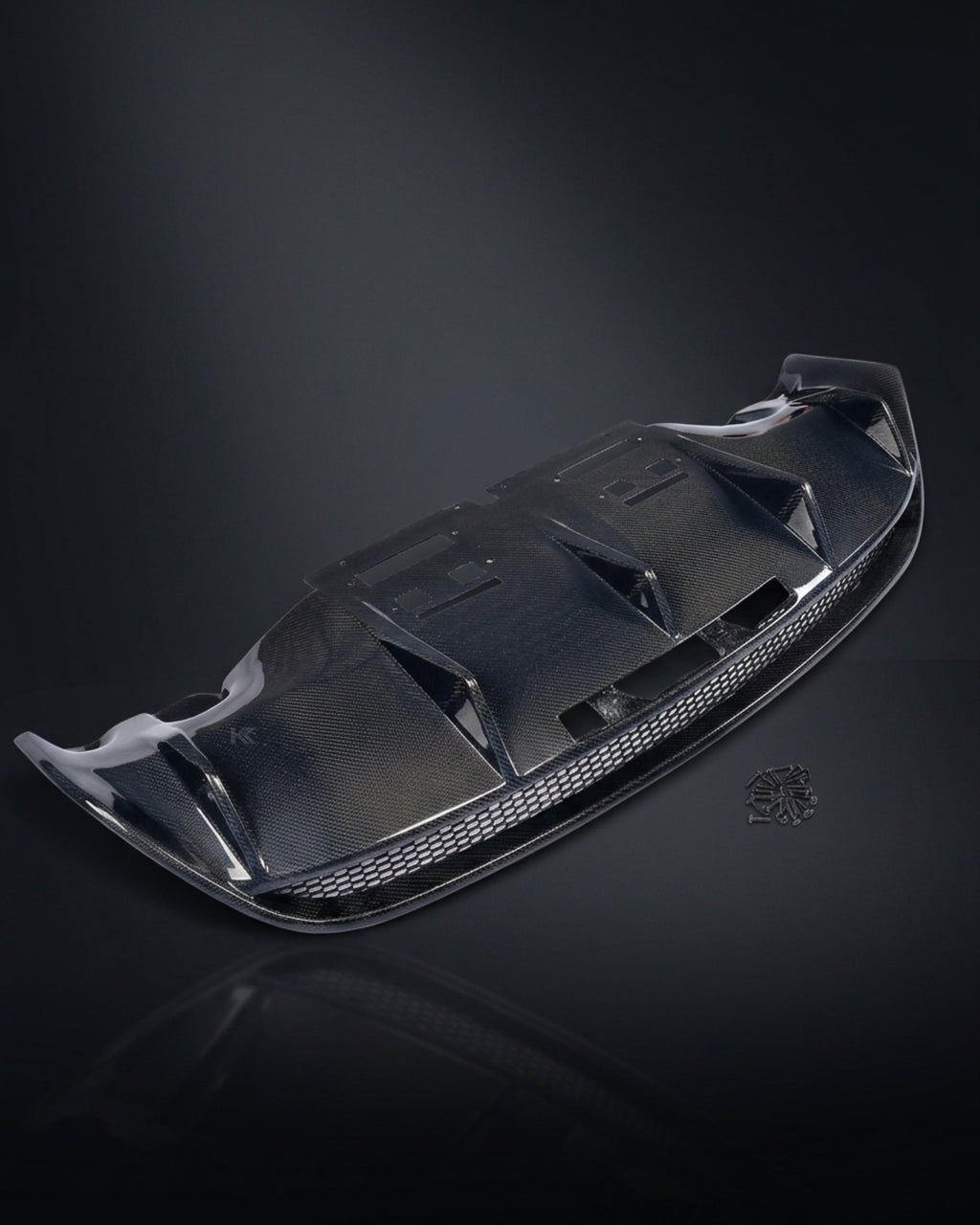 Audi R8 GT V8 / V10 Coupe 2-Door Carbon Fiber Rear Bumper Diffuser 2010 - 2015