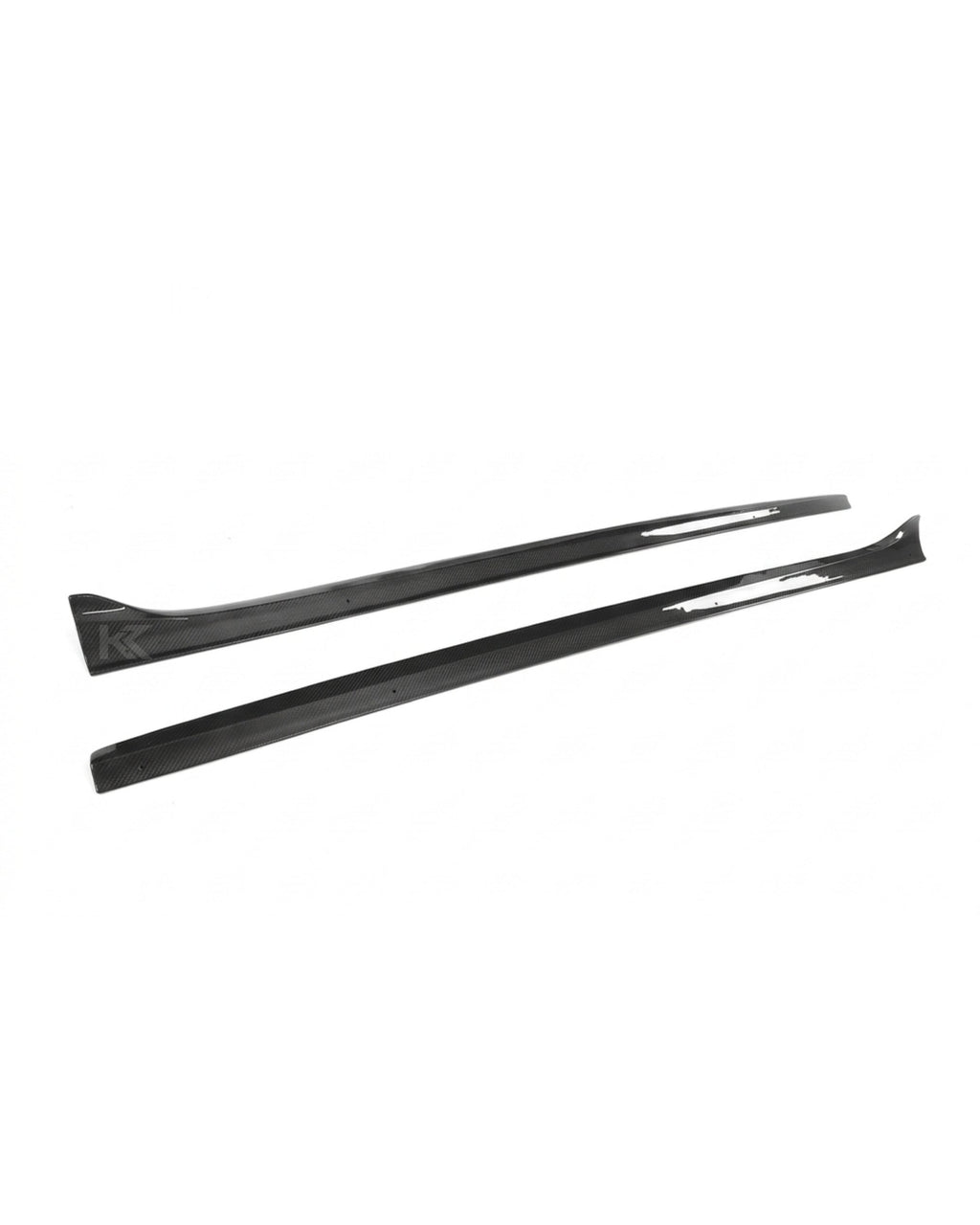 Audi A5 / S5 Coupe 2-Door Carbon Fiber Side Skirt Extensions 2008 - 2016
