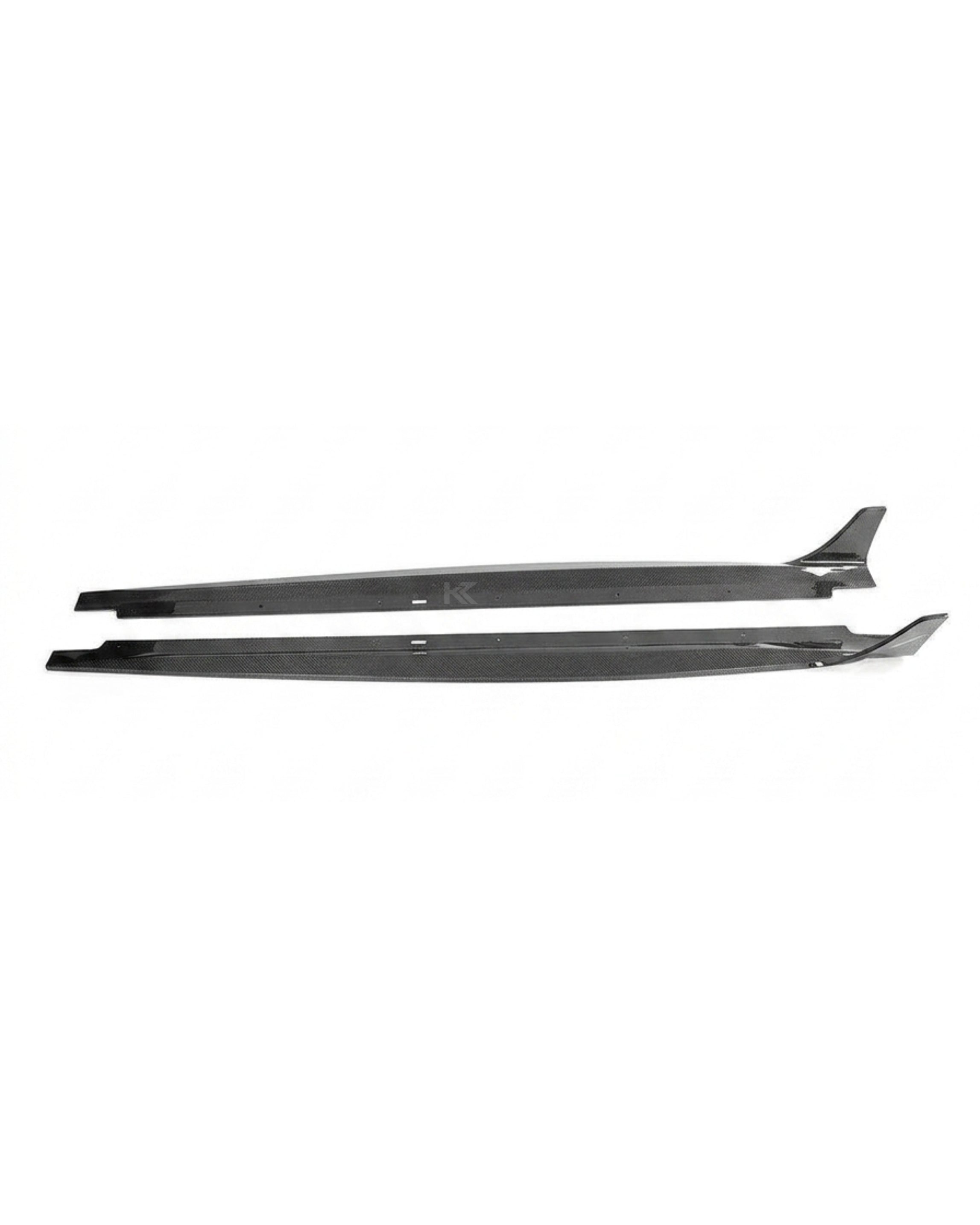 Audi A5 S-Line / S5 B9.5 Carbon Fiber Side Skirt Extensions – Sportback (2020–2023)
