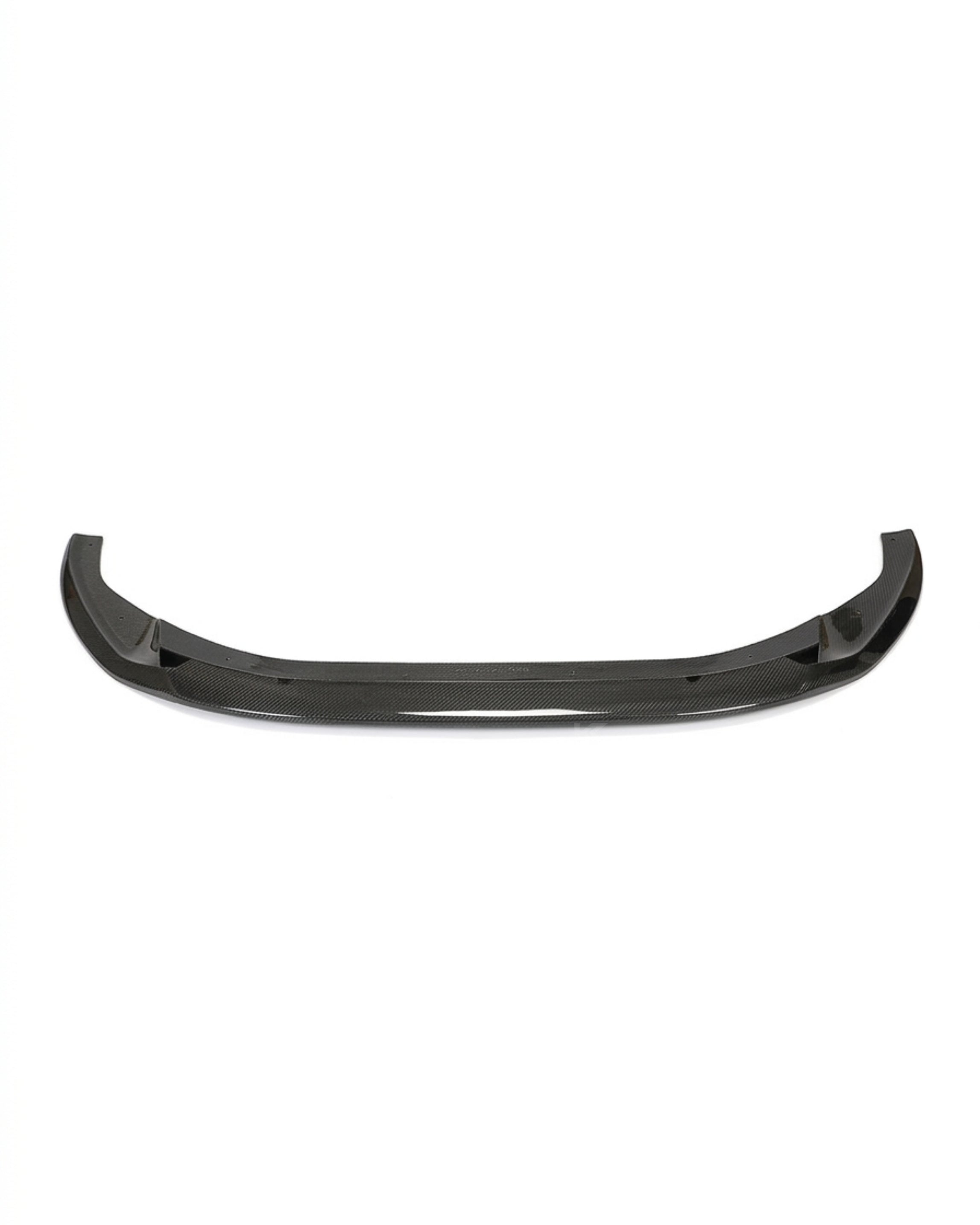 Audi A5 S-Line / S5 B9.5 Carbon Fiber Front Lip – Gloss Black Splitter (2020–2022)